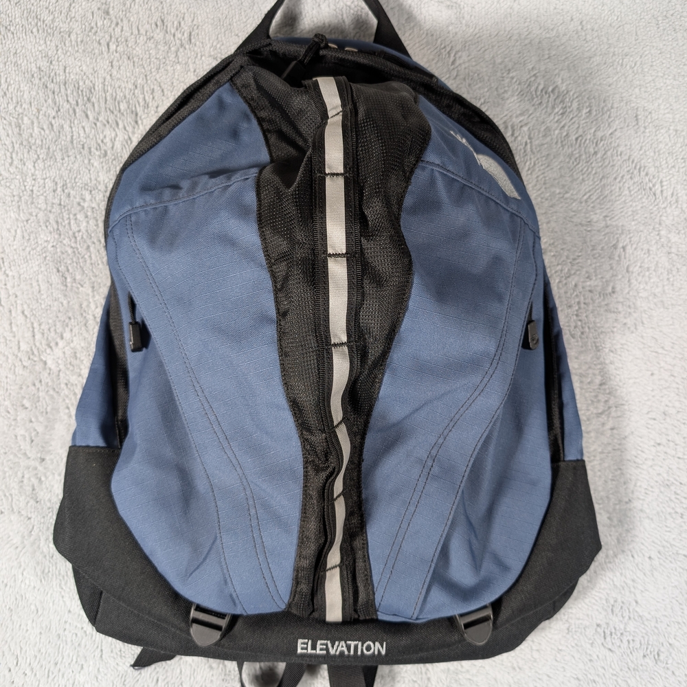 The‎ North Face Blue and Black Backpack